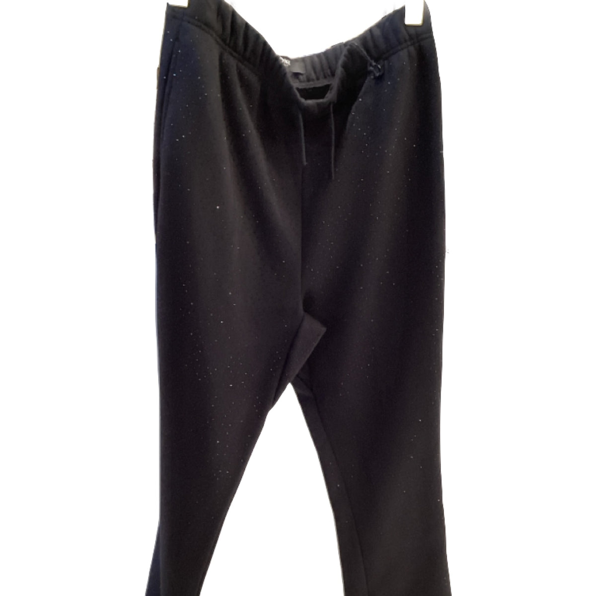 KDNK Black Bling Studded Sweat Pant