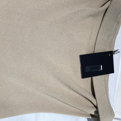 Hera tube knit dress nude