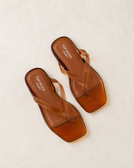Top Moda Copper Jelly Heel