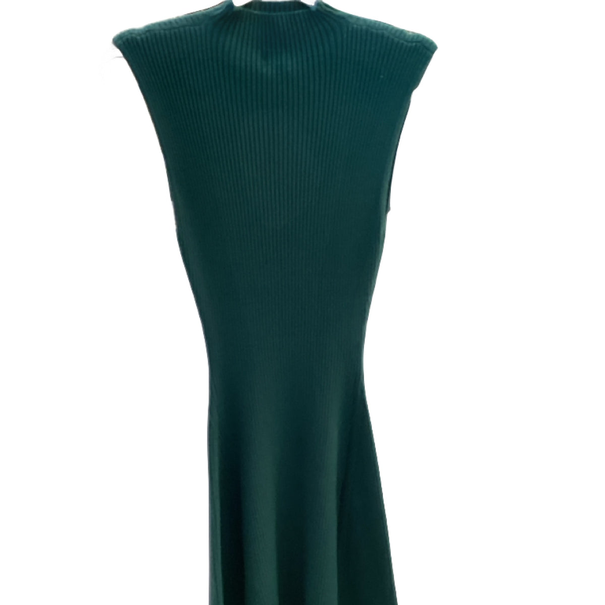 Timing Green Turtle Neck Dress
