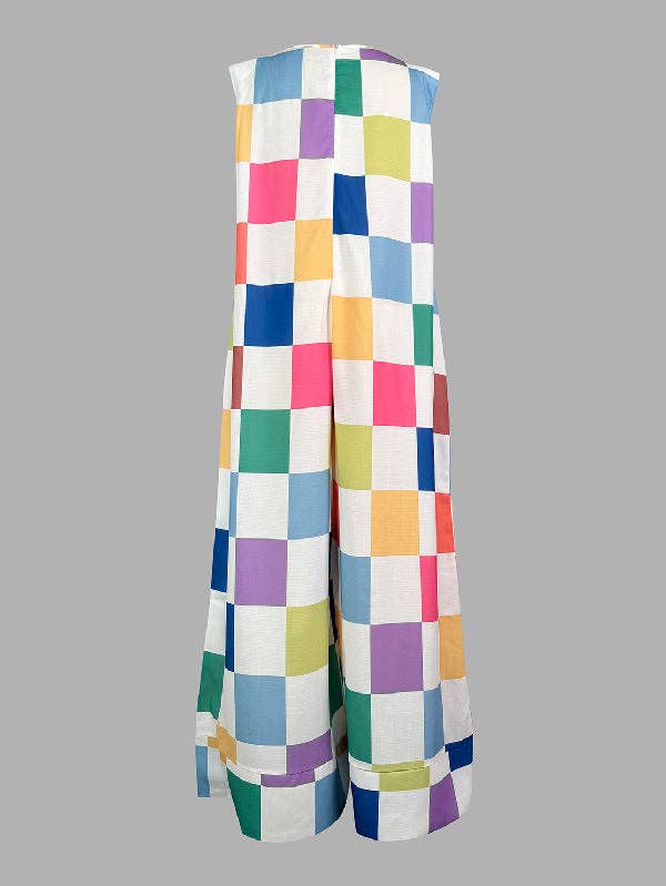 Loose SLV MULTI COLOR Jumpsuits: XL