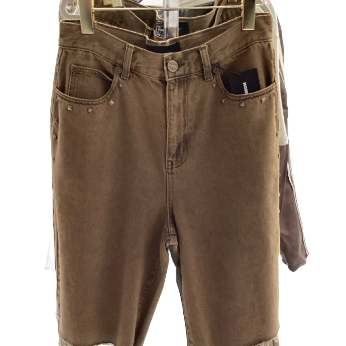 Femme & Homme Tan Washed Denim