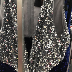 Banju Sequin Cutout Dress