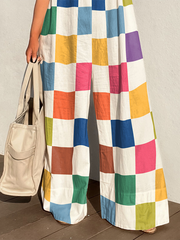 Loose SLV MULTI COLOR Jumpsuits: XL