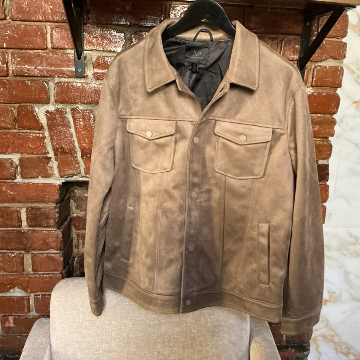 Magaschoni Brown Suede Jacket