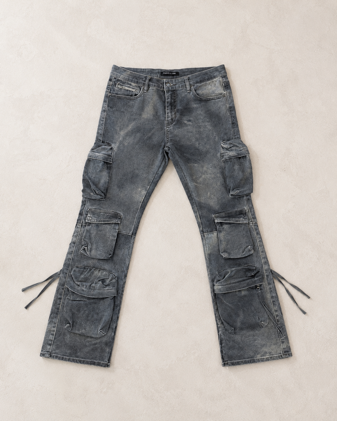 Embellish Green Grey Cargo
