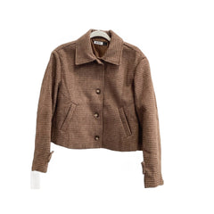 ANAWD Multicolor Brown Coat
