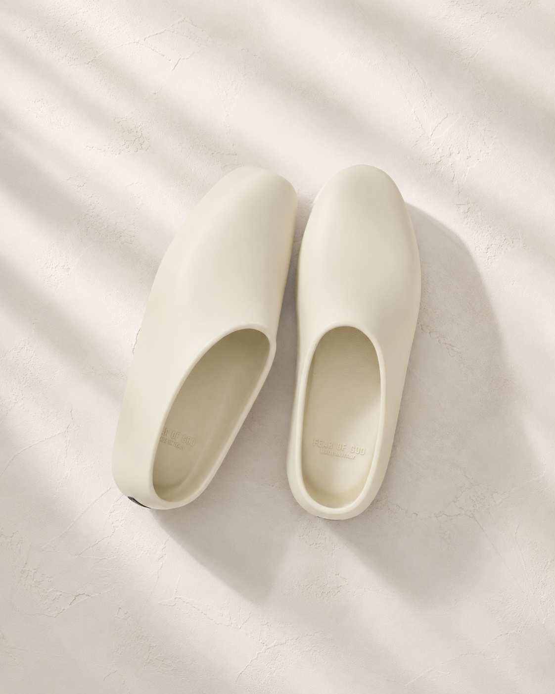 FEAR OF GOD TAUPE MULES