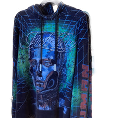 First Row Black Post Human Hoodie