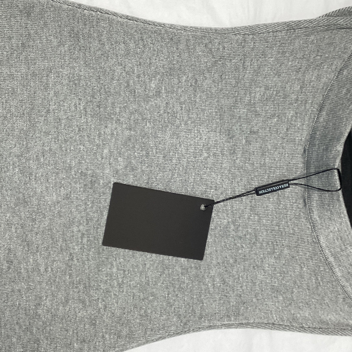 Hera tube knit dress gray