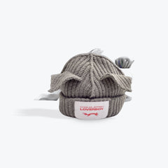 Loverboy chunky ears beanie gray