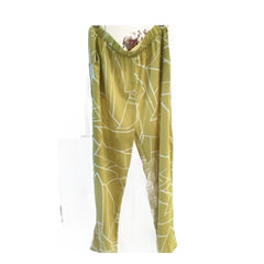 UPPER ATMOSPHERE LIME YELLOW WIDE LEG PANT