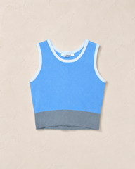 RIVIR BLUE/ GRY KNIT TOP (1)
