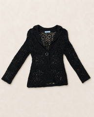 Blithe black blazer