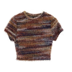 Impulsive Multicolor Fuzz Top
