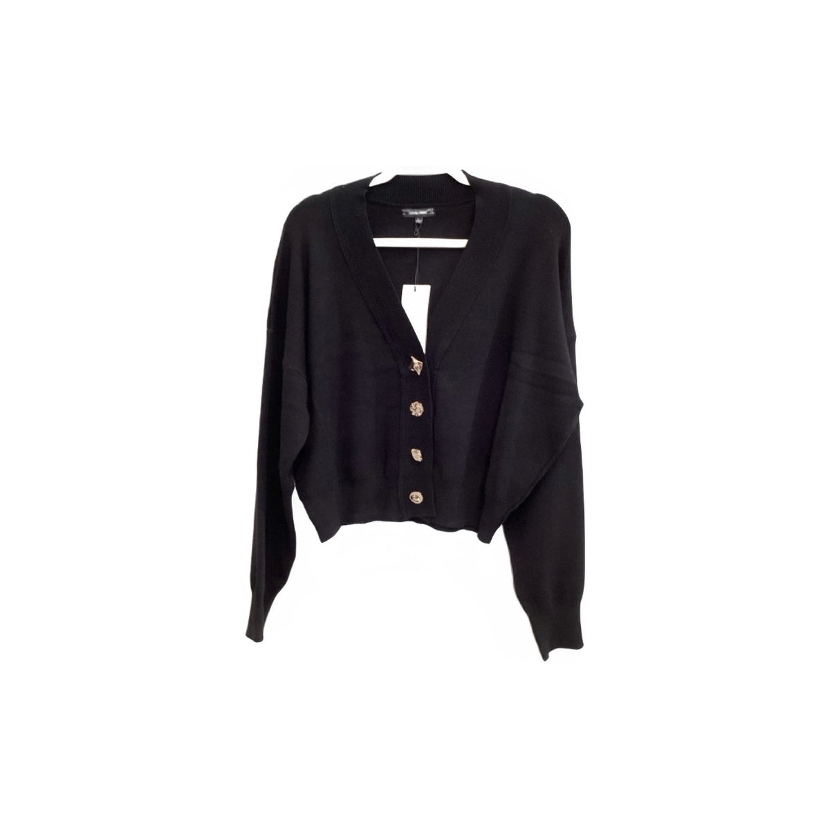 Love Tree Black Cardigan Sweater