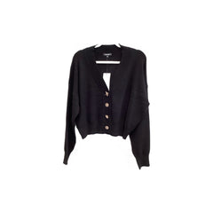 Love Tree Black Cardigan Sweater