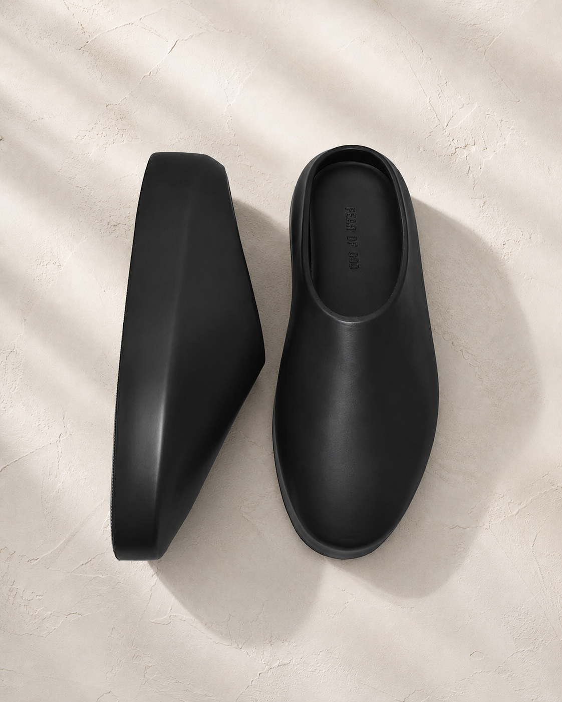 FEAR OF GOD BLACK CALI 2.0 SLIP-ON