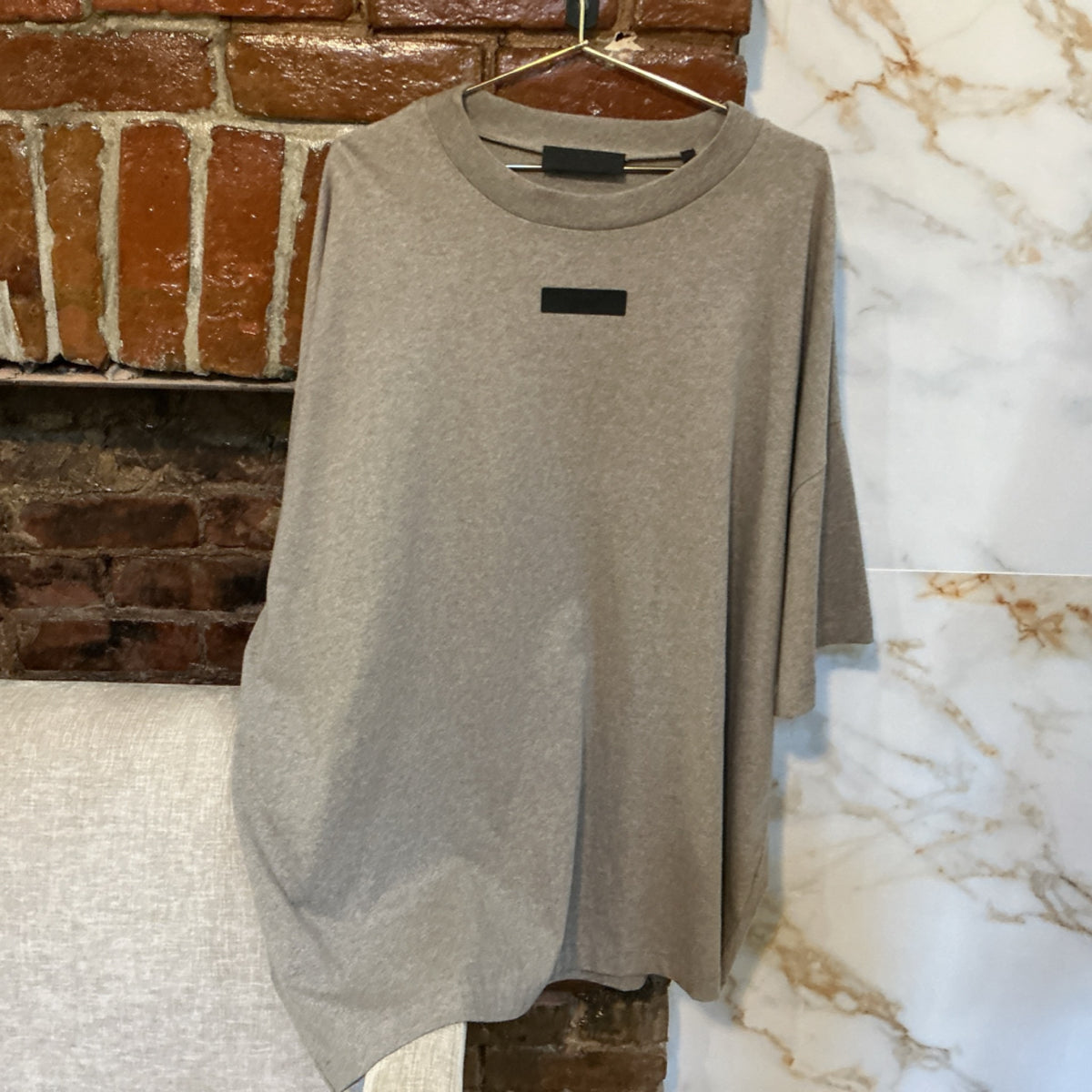 Essentials Fear of God Grey T-Shirt