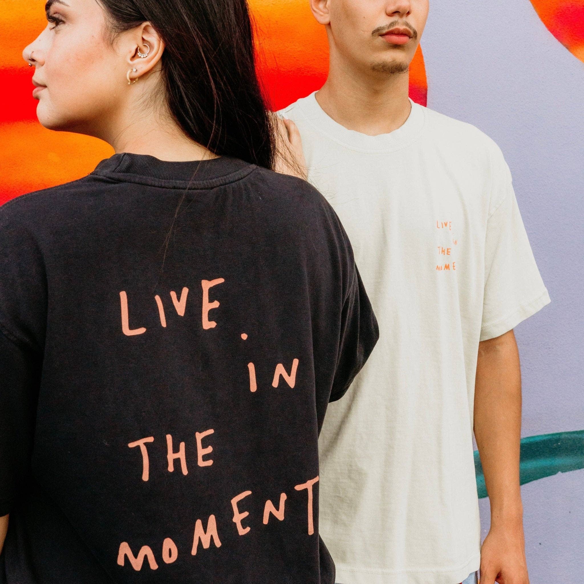 Live In The Moment Heavyweight Tee: Pistachio, 2XL