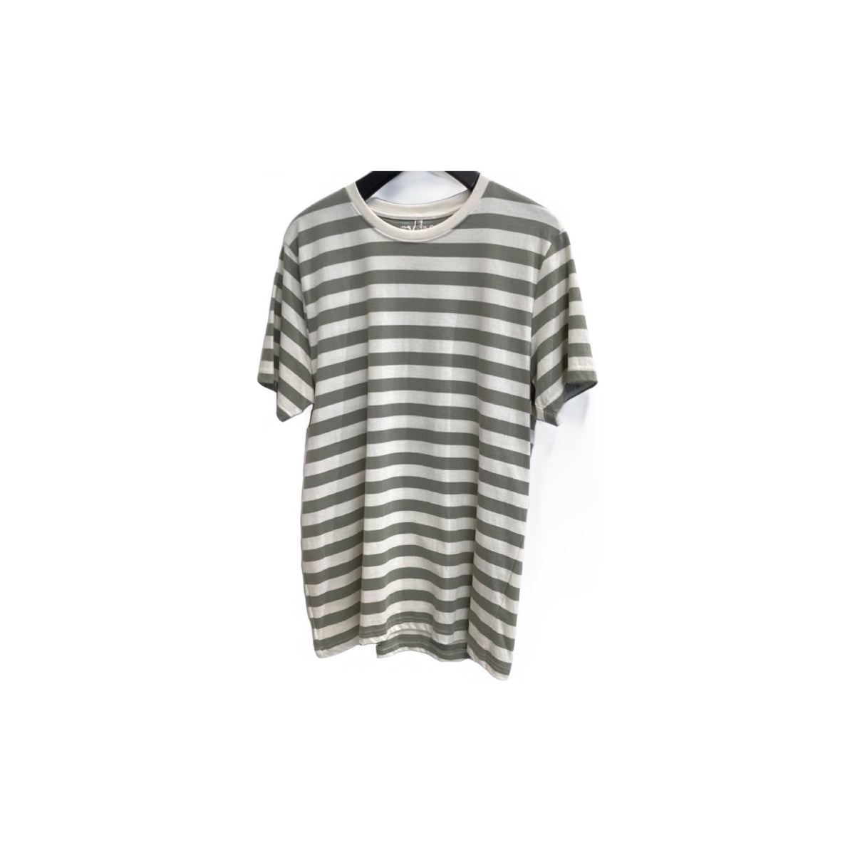 Denim and Flower Green Striped Tee