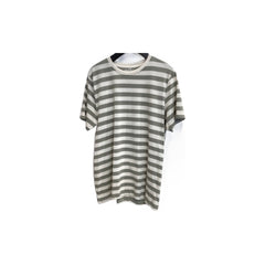 Denim and Flower Green Striped Tee