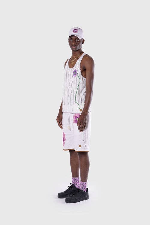 We Grow Tank Top: White, L