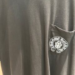 Chrome Hearts Short Sleeve Classic Pocket T-Shirt in Black