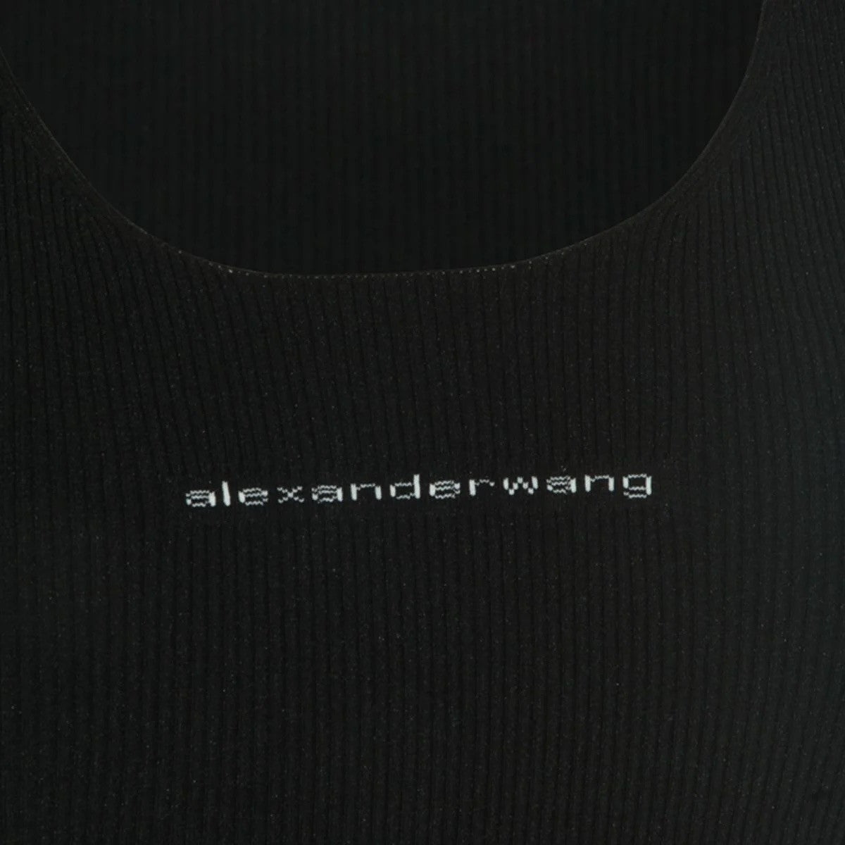 Alexander Wang Black Racer Back Dress