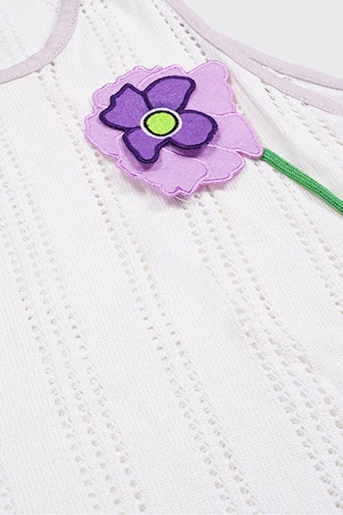 We Grow Tank Top: White, L