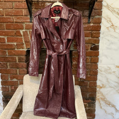 Emory Park Burgundy Trench