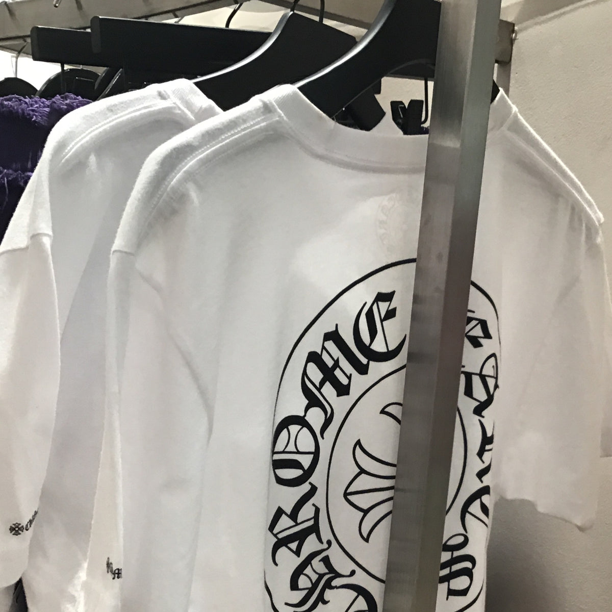 Chrome heart short sleeve shirt