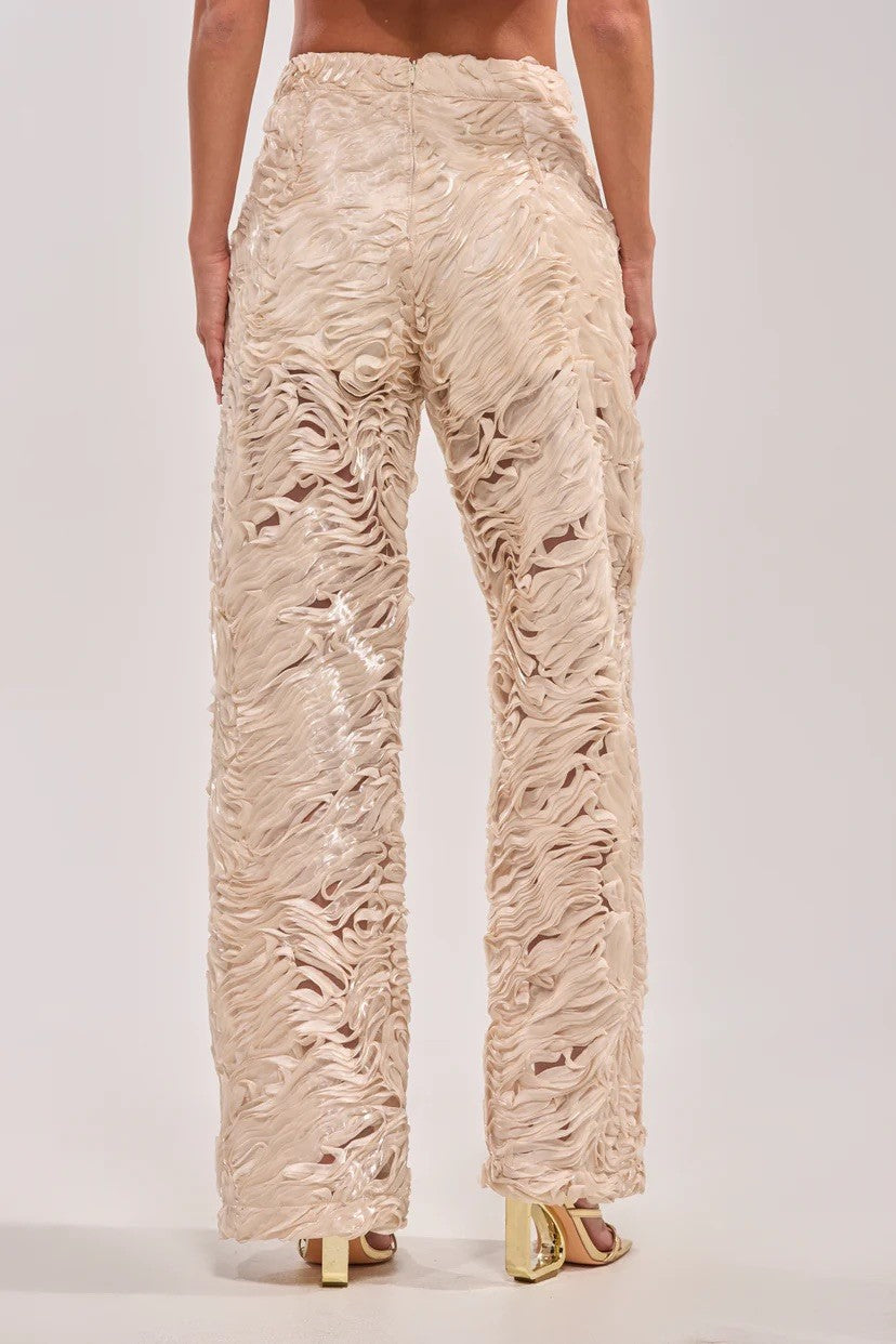 White Wavy & Cool Pant