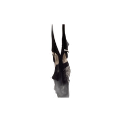 Lecla Sheer Black Halter Dress *