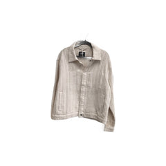 D&F Cream Textured Jacket