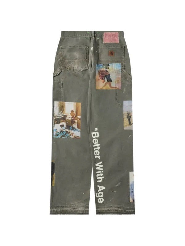 Better With Age Grey Tabloid Trouser