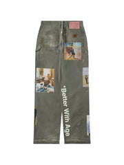 Better With Age Grey Tabloid Trouser