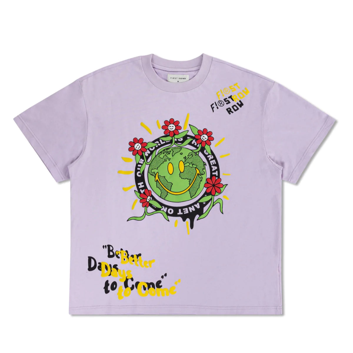 First Row "Better Days" Purple Tee