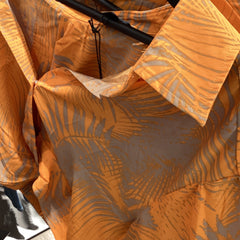 One & more tropical orange shirt