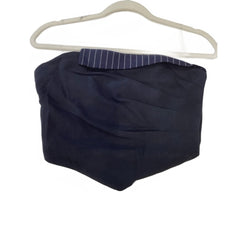 Miss8 Navy Pinstriped Tube Top