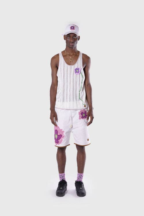 We Grow Tank Top: White, L