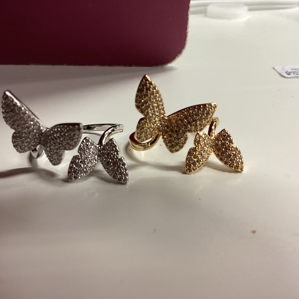 Double Butterfly Ring