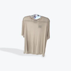 Porter & Ash Kaki linen blend tee