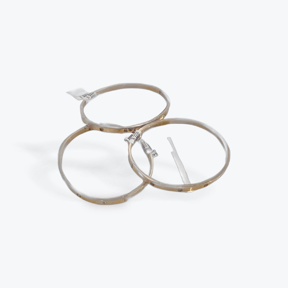 Gold Bracelet W\Stones