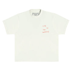 Live In The Moment Heavyweight Tee: Pistachio, S